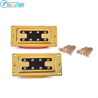 ปิ๊กอัพคอยล์คู่ Humbucker เบส 4 สาย ไร้เสียง สําหรับกีตาร์เบส 1 คู่