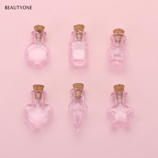 TOPBEAUTY จี้ขวดเปล่า สําหรับใส่เครื่องประดับ DIY 5 ชิ้น
