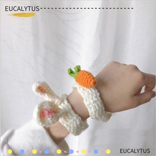 Eutus สร้อยข้อมือถัก รูปแครอท สัตว์น่ารัก สร้างสรรค์ สําหรับเด็กผู้หญิง