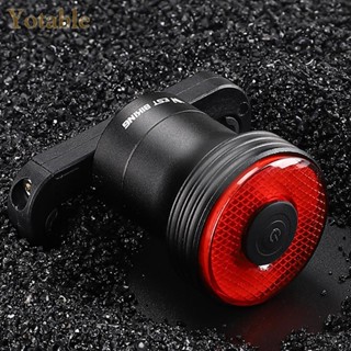 [Yotable.th] West BIKING ไฟเบรกท้ายจักรยาน LED 400mAh Type-C ชาร์จ USB