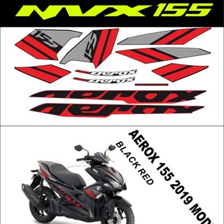 สติกเกอร์ฟิล์ม กันน้ํา สําหรับติดตกแต่งรถยนต์ NVX155AEROX155