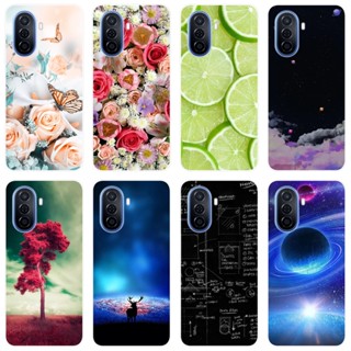 เคสโทรศัพท์ซิลิโคน TPU แบบนิ่ม ลายเพ้นท์ สําหรับ Huawei Nova Y71 Huawei NovaY71