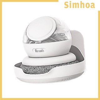 [SIMHOA] เครื่องจ่ายสบู่ แปรงหม้อปาล์ม แปรงจาน แปรงเคาน์เตอร์ อเนกประสงค์ ทนทาน สําหรับทําความสะอาดอ่างล้างจาน เตา เครื่องครัว