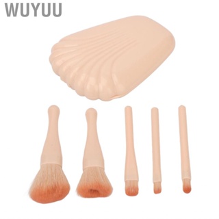 Wuyuu Makeup Brushes Different Shapes  Hair Pink Beauty for Travel Use