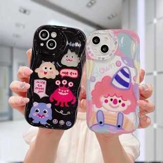 เคสโทรศัพท์มือถือ แบบนิ่ม ลายมอนสเตอร์ 3D ขอบโค้ง สําหรับ Infinix Hot 20i 30i 8 9 20 12 30 10 11 Play 8 Lite 9 PRO 11 Plus 10 Lite Note 12 PRO 12 Turbo G96 Smart 5 7 4 6 Plus 5PRO