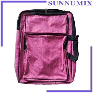 [Sunnimix] กระเป๋าเป้สะพายหลัง ผ้าออกซ์ฟอร์ด เหมาะกับการพกพาเดินทาง สําหรับใส่อุปกรณ์วาดภาพ วาดภาพระบายสี