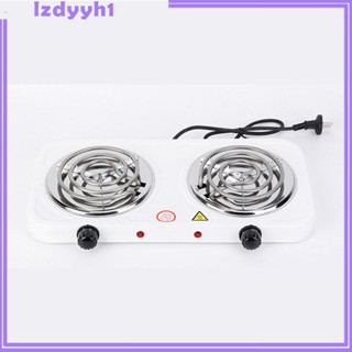 [JoyDIY] เครื่องเคาน์เตอร์ไฟฟ้า สองหัว พร้อมไฟแสดงสถานะ 2000W ควบคุมอุณหภูมิ 5 ระดับ
