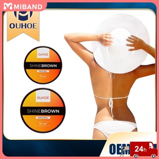 Ouhoe Organic Self Natural Tan Cream Long Lasting Body Cream Body Care Body Care Tanning Oil Sunscreen Uv Protection For Female Men Outdoor Sports Summer