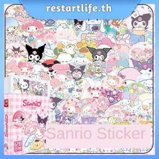 Sanrio สติกเกอร์หยก ลายการ์ตูนสุนัข parchia 120 ชิ้น กันน้ํา สําหรับติดตกแต่ง