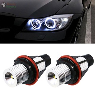 อะไหล่ไฟมาร์กเกอร์รถยนต์ E39 E60 Halo และแหวน สีขาว 10W