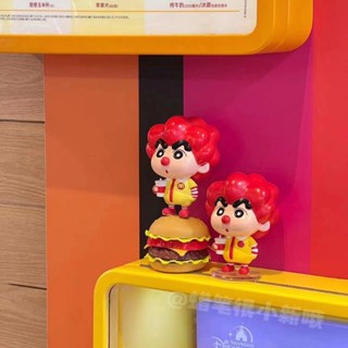 ตุ๊กตาฟิกเกอร์ McDonalds Crayon Shin-Chan McDonalds ของเล่นสําหรับเด็ก