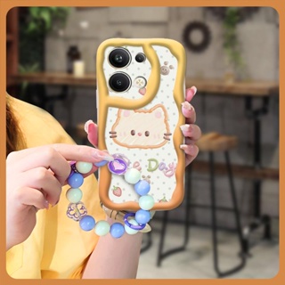 three-dimensional For Girls Phone Case For OPPO Reno9 Pro+ 5G/Reno9 Pro Plus dustproof Love bracelet texture luxurious Soft