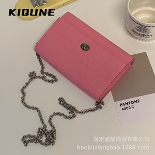 KIQUNE   กระเป๋าสะพาย ข้าง กระเป๋าผู้หญิงสะพายข้าง 2023 new  คุณภาพสูง Unique High quality Chic L91TN46 37Z230910