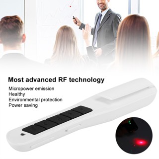 Rhythm000 Wireless Presenter 2.4G Electronic Pointer Laser Red Light Projection การประชุมมัลติฟังก์ชั่น