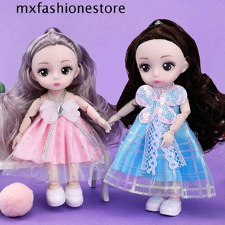 Mxfashione ตุ๊กตา PVC ข้อต่อขยับได้ 17 ซม. เพื่อความปลอดภัย สําหรับเด็กวัยหัดเดิน