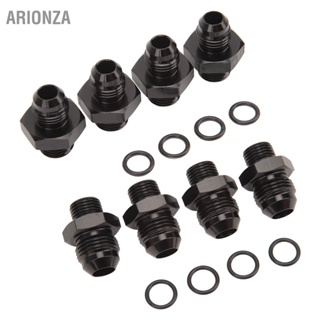  ARIONZA 4Pcs ORB ชายฟิตติ้ง 1500PSI อลูมิเนียมอเนกประสงค์ O Ring Boss อะแดปเตอร์ชายสำหรับรางเชื้อเพลิงน้ำมันคูลเลอร์ปั๊มเชื้อเพลิง