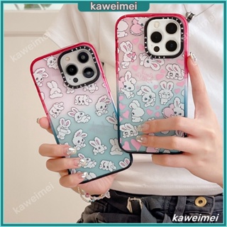 เคสอะคริลิค รูปหัวใจ และกระต่าย สําหรับ iPhone 14 13 12 Pro Max 14 13 12 Pro 11