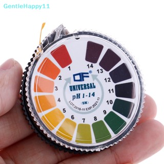 Gentlehappy แถบกระดาษทดสอบค่า ph 1-14 กรดอัลคาไลน์ 5 เมตร 1 ม้วน