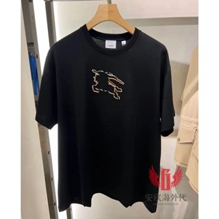 พร้อมส่ง เสื้อยืดแขนสั้น ผ้าฝ้าย พิมพ์ลาย War Horse Knight สําหรับผู้ชาย และผู้หญิง