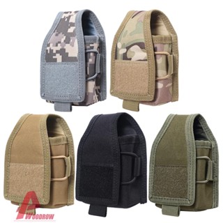 Molle กระเป๋าใส่วิทยุสื่อสาร แบบไนล่อน คาดเอว ขนาดพกพา สําหรับล่าสัตว์ ปีนเขา [Woodrow.th]