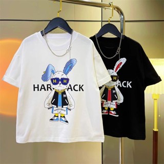 【Boy Tshirt】เสื้อยืดแขนสั้น ผ้าฝ้าย ทรงหลวม พิมพ์ลายการ์ตูน Budak Lelaki Baju แฟชั่นฤดูร้อน สไตล์เกาหลี สําหรับเด็ก (1-15 ปี)