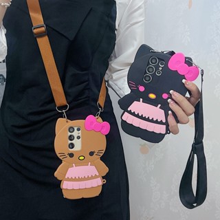 เคสโทรศัพท์มือถือ ซิลิโคนนิ่ม กันกระแทก ลายแมว KT น่ารัก แฟชั่น สําหรับ OPPO Reno 6 6Z 6PRO 5 5Z 5PRO 5F 5K 4 4F 4PRO 4Z 4SE 3 2 2Z 2F 5LITE 6LITE