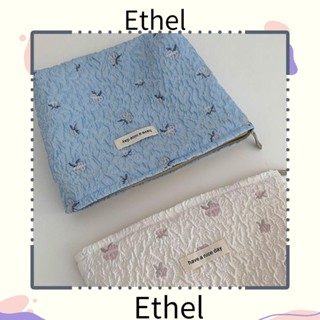 Ethel1 กระเป๋าเครื่องสําอาง ความจุขนาดใหญ่ สําหรับเดินทาง