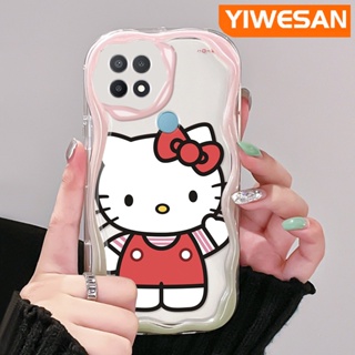 เคสโทรศัพท์มือถือแบบนิ่ม ใส กันกระแทก ลายการ์ตูนเฮลโลคิตตี้น่ารัก สีสันสดใส สําหรับ OPPO A15 A15s A35 4G