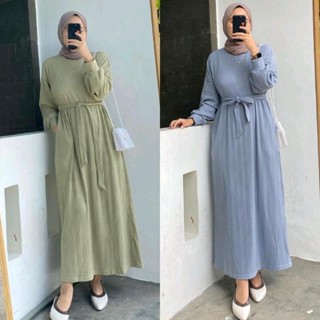 Zeivor - ZFC Maxi Dress IRA / KAREN HORNET KNIT Dress / Hijab เสื้อผ้าผู้หญิง / ล่าสุด แขนยาว Maxi Dress / ชุดทางการของผู้หญิงทุกวัน / แฟชั่นวัยรุ่นที่ทันสมัย