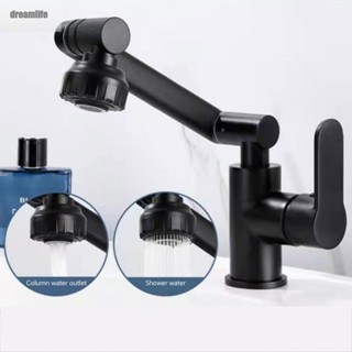 【DREAMLIFE】1080 Degree Swivel Hot Cold Water Mixer Tap Kitchen Bathroom Basin Sink Faucet