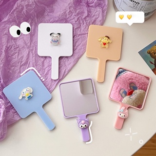 Sanrio กระจกแต่งหน้า แบบพกพา ของขวัญวันเกิด สําหรับนักเรียน