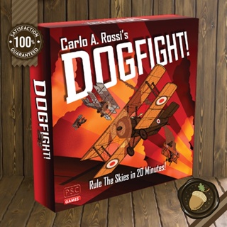 Dogfight บอร์ดเกมแท้ คู่มือภาษาอังกฤษ