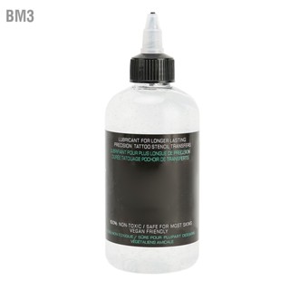 BM3 Tattoo Transfer Solution 250ml Safe Easy Operation Skin Friendly เจลถ่ายโอนความร้อนสำหรับช่างสัก