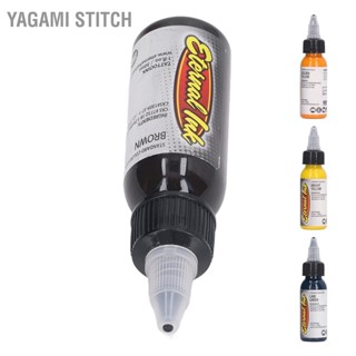 Yagami Stitch 30ml หมึกสักสำหรับฝึกหัด High Pigmentation Long Wear Tattoo Pigment Color for Beginners