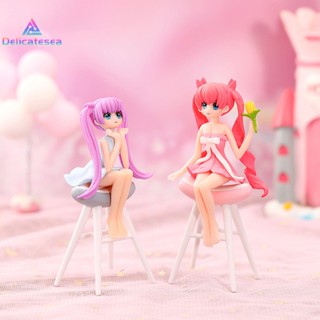 [Delicatesea] ตุ๊กตาการ์ตูนผู้หญิงสวย สําหรับตกแต่งโต๊ะ รถยนต์ DIY