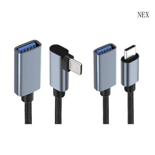 Nex อะแดปเตอร์ USB C เป็น USB 5Gbps ความเร็วในการถ่ายโอน เข้ากันได้กับสมาร์ทโฟน แท็บเล็ต