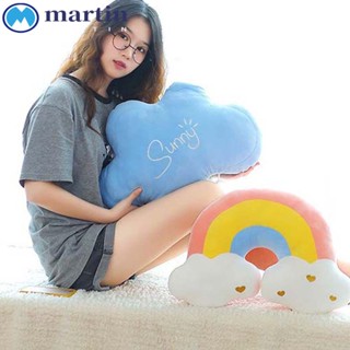 Martin หมอนตุ๊กตานุ่ม รูปดาวห้าแฉก สีรุ้ง สําหรับตกแต่งบ้าน