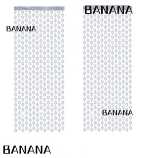 Banana1 ม่านฟอยล์ดิสโก้ ประดับเลื่อม สีเงิน 3.3x6.6 ฟุต สําหรับตกแต่งปาร์ตี้วันเกิด 2 แพ็ค