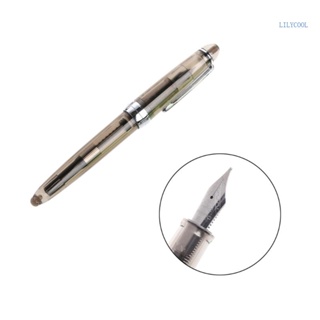 【CH*】JINHAO 992 ปากกาหมึกซึม แบบใส 0 5 มม. อุปกรณ์เครื่องเขียน