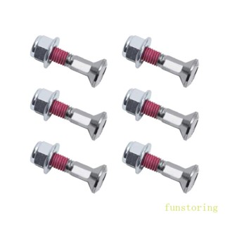 Fun ชุดน็อตสกรูล็อคหน้าแปลน M8x30 สําหรับรถจักรยานยนต์วิบาก