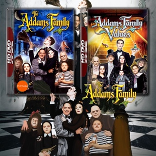 หนังแผ่น Bluray The Addams Family Movie อาดัมส์ แฟมิลี่ ตระกูลนี้ผียังหลบ 1-2 (1991/1993) Bluray หนัง มาสเตอร์ เสียงไทย