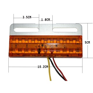 ไฟเลี้ยว led 12V 24V กึ่งพ่วง กันน้ํา สําหรับติดด้านข้างรถบรรทุก