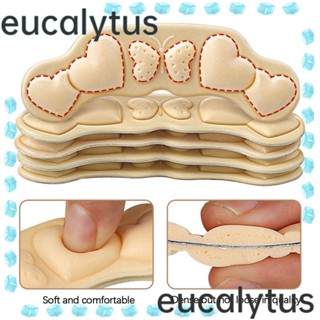 Eucalytus1 สติกเกอร์หนัง Pu ปรับขนาดส้นเท้า กันรอยขีดข่วน คุณภาพสูง