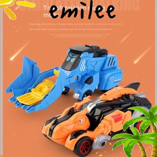 Emilee 2 In 1 รถบรรทุกของเล่น แบบดึงถอยหลัง