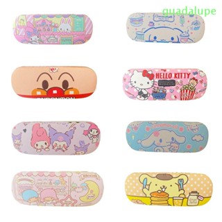 Guadalupe กล่องแว่นตา หนัง PU ลายการ์ตูน Melody Cinnamoroll Dog สําหรับเด็กผู้หญิง