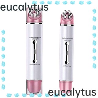 Eucalytus1 เครื่องนวดรอบดวงตาไฟฟ้า ABS โลหะ ลดริ้วรอย