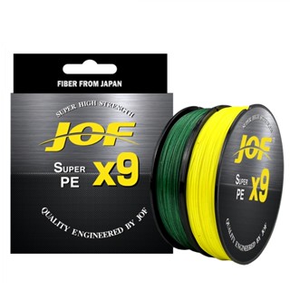 Jof สายเอ็นตกปลา PE X9 300 ม. 100 ม. 20-80 ปอนด์