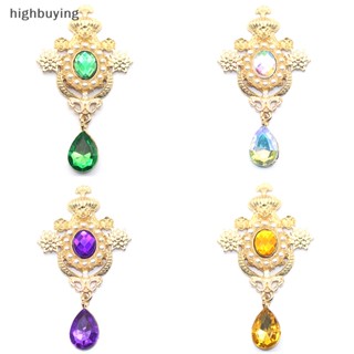 [highbuying] ใหม่ เข็มกลัด รูปหยดน้ํา ประดับไข่มุก พลอยเทียม อุปกรณ์เสริม สําหรับตกแต่งแก้วไวน์ การ์ดเชิญงานแต่งงาน DIY พร้อมส่ง