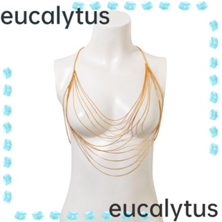 Eucalytus1 ชุดชั้นในโซ่ หลายชั้น เซ็กซี่ เครื่องประดับร่างกายผู้หญิง