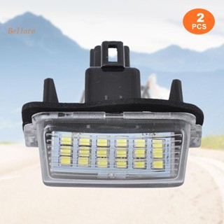 ไฟส่องป้ายทะเบียนรถยนต์ LED ใช้พลังงานต่ํา สําหรับ Toyota Camry Yaris Prius Voxy Toyota [Bellare.th]